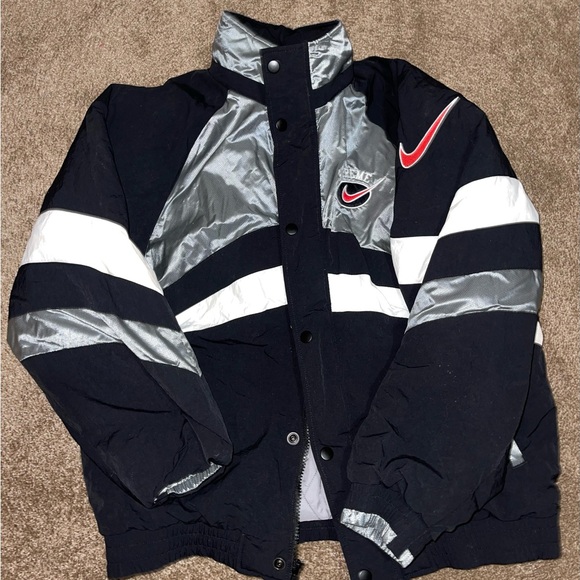 COPY - Supreme Black and Silver Windbreaker - Picture 1 of 6